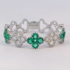 Diamond and Emerald Band