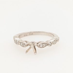 Diamond Ring Engagement Semi-Mount
