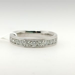 14kt White Gold Diamond Martin Studs RD 2.0 CTTW
