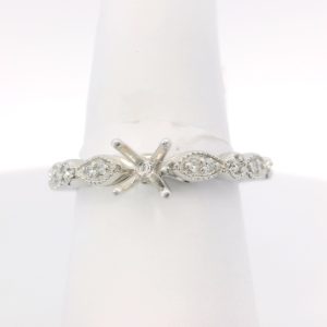 Diamond Ring Engagement Semi-Mount